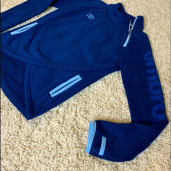 Umbro Asymmetrical 1/4 Zip Pullover - Picture 3 of 4
